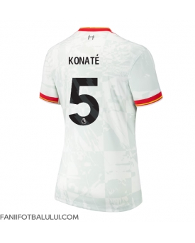 Liverpool Ibrahima Konate #5 Tricou Fotbal Replică 2024-25 Femei Treilea